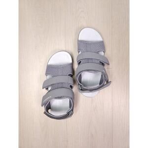 HIKE Footwear HF Bare Sandals – Women’s Size 7 Adjustable Gray Sport Sandals